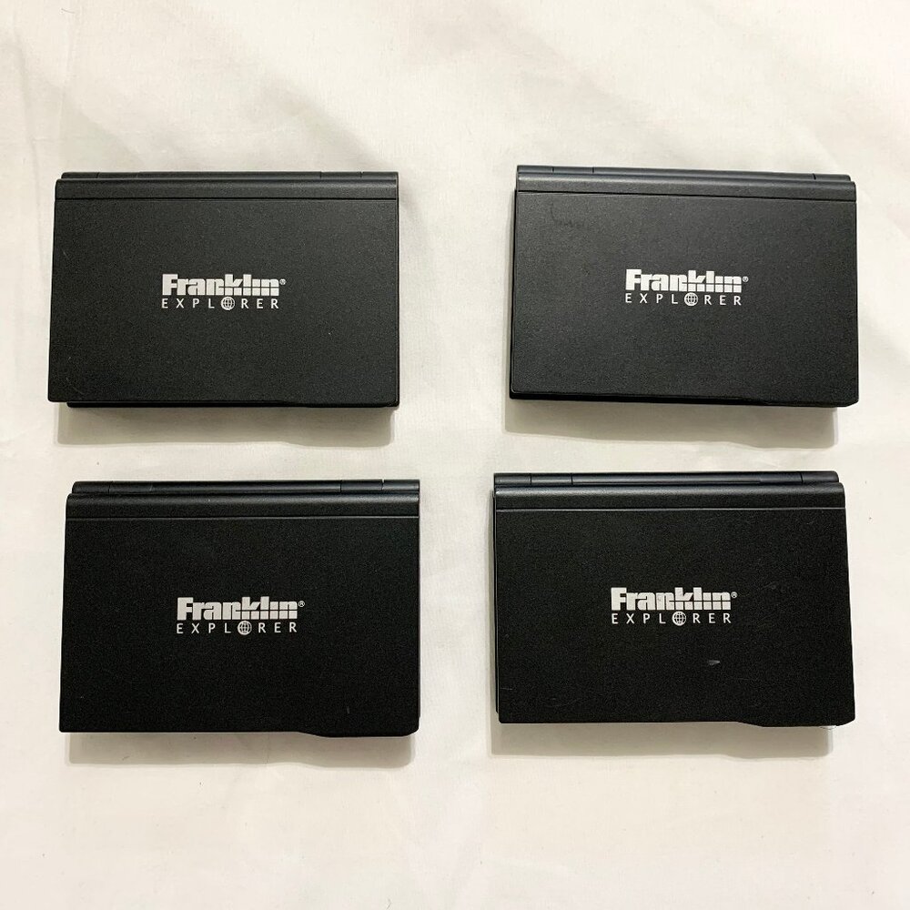 Lot of 4 Franklin Explorer Global Translator 15 Languages Model ET-3115